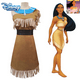 thumbnail image 2 of Disney-disfraz de princesa Pocahontas para mujer, traje de Cosplay de princesa india para adultos, traje de playa de verano, regalo de Carnaval de Halloween, 2 of 5