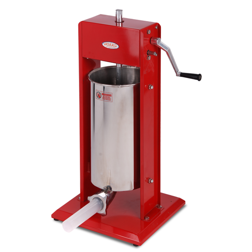 Hakka 30 Lb/15 L Sausage Stuffer 2 Speed Stainless Steel Vertical