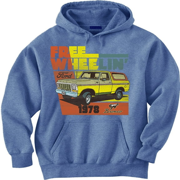 Retro 1978 Ford Bronco Hoodie Sweatshirt Clothing Accessories Gifts Mens