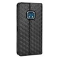 thumbnail image 3 of For Nokia Xr20 Shockproof Pu Leather Phone Cover Stand Rhombus Imprinted Magnetic Absorption Wallet Flip Case, 3 of 5