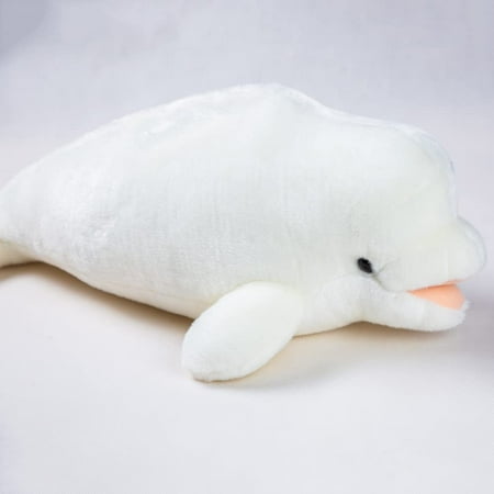 Tatum88 Beluga Plush, Whale Stuffed Animal, Cute White Large Whales Plush Sea Ocean Animals Toy (White)(9 Tatum88 Beluga Plush, Whale Stuffed Animal, Cute White Large Whales Plush Sea Ocean Animals Toy (White)(9