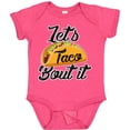 thumbnail image 3 of Inktastic Lets Taco Bout It Boys or Girls Baby Bodysuit, 3 of 5