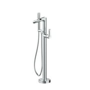 Jacuzzi Pt638 Karina Floor Mounted Tub Filler - Chrome