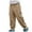 Khaki, variant on Gubotare Toddler Boy Cargo Pants Boys' Pull-On Slim Fit Camo Cargo Jogger Pants Size 8-9 Years (AG,8-9 Years)