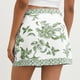 thumbnail image 4 of Minifalda Talakeno con estampado floral, color verde playa, verano, playa, para mujer, 4 of 7
