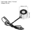 thumbnail image 2 of Solenoid Electromagnet DC 24V 2.5W 6.6LB/3Kg Round Electric Magnet Electric Lifting Magnet 20x15mm for Automation Equipment, 2 of 7