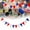 Multicolor, variant on Red, White & Blue Triangle Pennant Banners, 6.3" x 70.8" String Flags, Patriotic Flag Porch Decorations, Themed Party Supplies for 4th of July & Memorial Day, Festive American Summer Holiday Decor