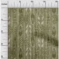 thumbnail image 2 of oneOone Rayon Olive Green Fabric Asian Block Sewing Craft Projects Fabric Prints By Yard 56 Inch Wide, 2 of 4