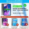 thumbnail image 2 of ELEHOLD Rugged Hybrid Case for Lenovo Tab M10 Plus 3rd Gen (10.6 Inch 2022), Tri-Layers Hard PC Soft Silicone Hidden Kickstand Anti-Scratch Shockproof Heavy Duty Case for Kids Men Women,Rose+Blue, 2 of 9