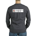 thumbnail image 2 of CafePress - Faded IAWF Circle Logo Long Sleeve T Shirt - Long Sleeve Dark T-Shirt, 2 of 5