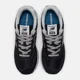 thumbnail image 3 of New Balance 574 Core Men Sneaker Black/White ML574EVB NEW IN BOX, 3 of 5