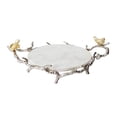 thumbnail image 2 of A&B Home Poignées et Plateau de Support au Design de Branches Rondes en Marbre, Nickel Brillant, 2 of 3