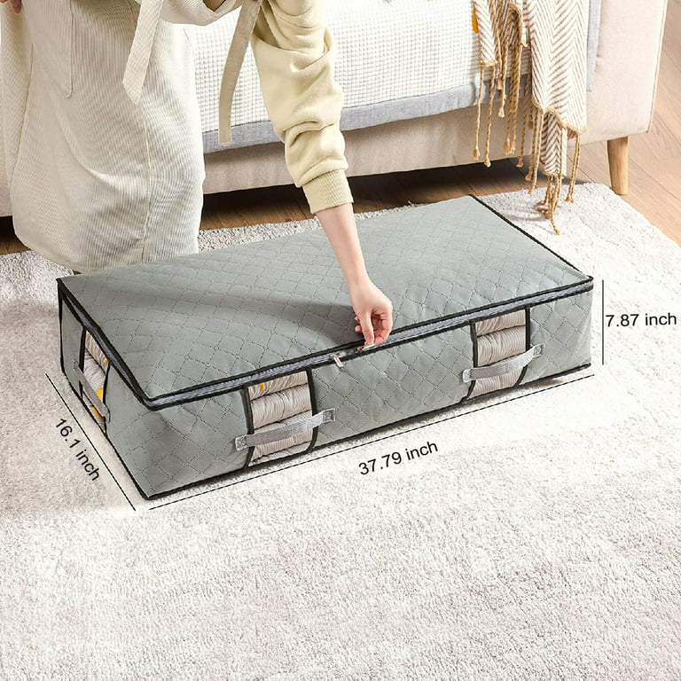 Clear Storage Bag - Under Bed, Blanket and Sweater.