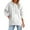 Fall Clothes White, variant on Womens Hooded Fall Sweaters, Long Sleeve Pullover for Women Fashion Knitted Drawstring Hoodies with Pockets