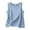 tank top 50#Light Blue, variant on WAYUTE Women's Tank Tops Crewneck Sleeveless Solid Color Breathable Basic Shirts Loose Fit Camisole Top Trendy Beach Casual Outdoor