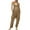 Khaki, variant on Wyzesi Orange Jumpsuit Women Casual Sleeveless Floral Print Strap Loose Jumpsuits Overalls Long Romper with Pockets Zipper Pocket Pant Jumpsuit Suspenders Maternity Jumpsuits for Women Formal