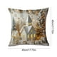 thumbnail image 3 of Ireezec Linen Christmas Pillow Cover Holiday Decor Sofa Cushion Ca Farmhou Style Decorative Throw Pillow Cover for Living Room Bedroom asonal Home Accents, 3 of 6