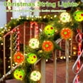 thumbnail image 4 of Yhuaoa Battery Operated Christmas Tree Lights 20 Led Battery Christmas Light With Timer & 8 Modes Battery Operated Christmas Decorations Christmas Lights Battery 5 Colors，3m, 4 of 8