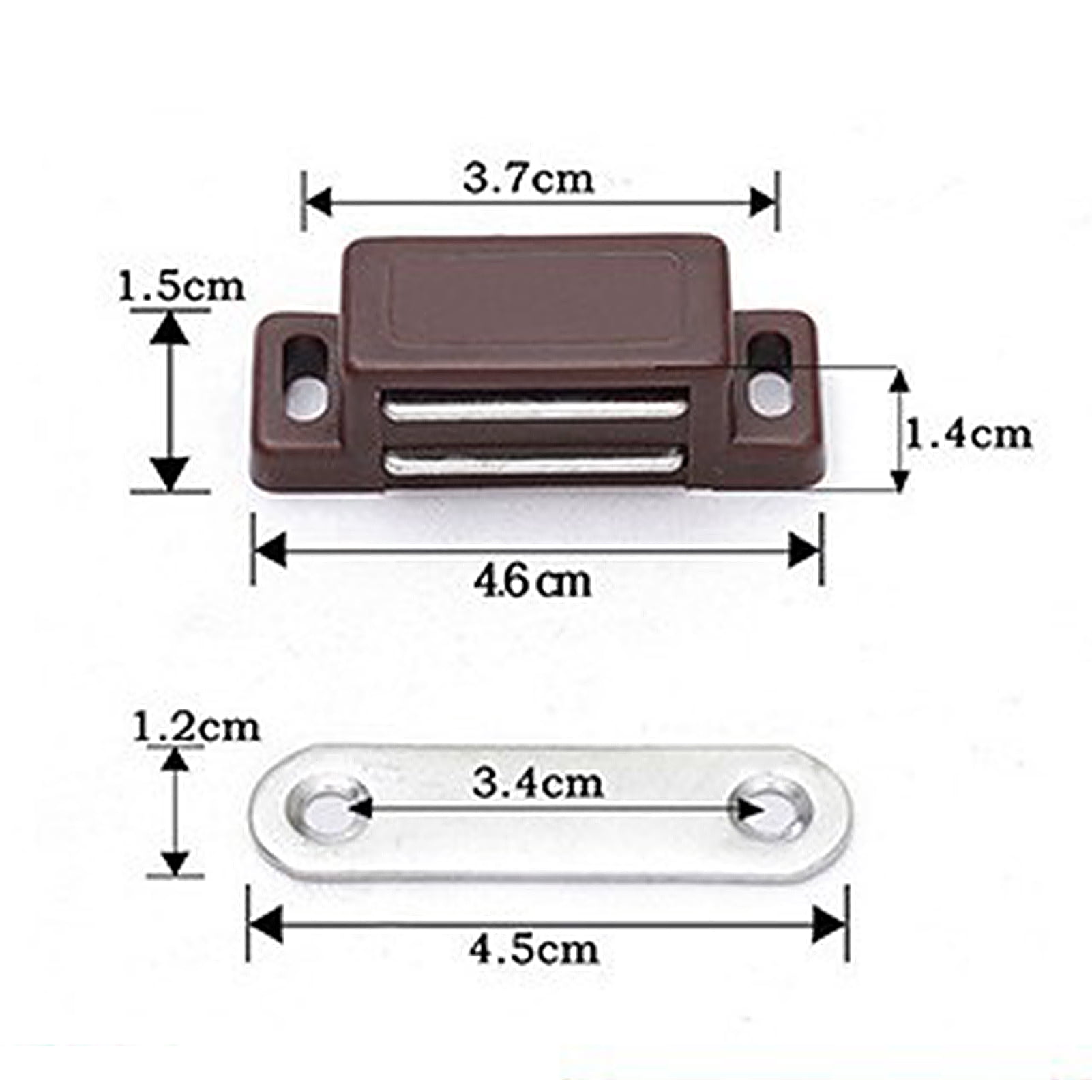 Leaveforme Magnetic Door Catch ABS 10 Piece Pack
