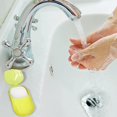 thumbnail image 4 of Mini Boxed Paper Soap Sheets, Disposable Cleaning Paper Soap Mini Bath Slice Sheets Scented Foaming Paper Soap for Outdoor Travel Camping Hiking, 1 Box (20 Sheets), 4 of 7