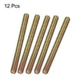 thumbnail image 3 of Uxcell 12pcs packs Fully Threaded Rods 5/16x3-1/4" for Mounting Assembly Fastening, Colorful Zinc, 3 of 5