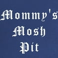 thumbnail image 2 of CafePress - Rockbaby Mommy's Mosh Pit Maternity Dark T Shirt - Maternity Dark T-Shirt, 2 of 3