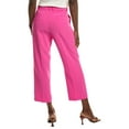 thumbnail image 2 of Theory womens  High-Waist Straight Pant, 2, Pink, 2 of 3