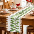 thumbnail image 5 of Summer Botanical Table Runner 70 Inches, Watercolor Acorn Spring Plant Leaves Bed Runner Dresser Scarves Tabletop for Indoor Outdoor Parties/Ceremony/Banquet, 13" x 70", 5 of 9