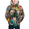 thumbnail image 4 of Anime Boku No Hero Youth Sweatshirt Hoodies Pullover 3D Print Novelty Hooded Hoody Clothes For Boys Girls Teen Clothing, 4 of 7