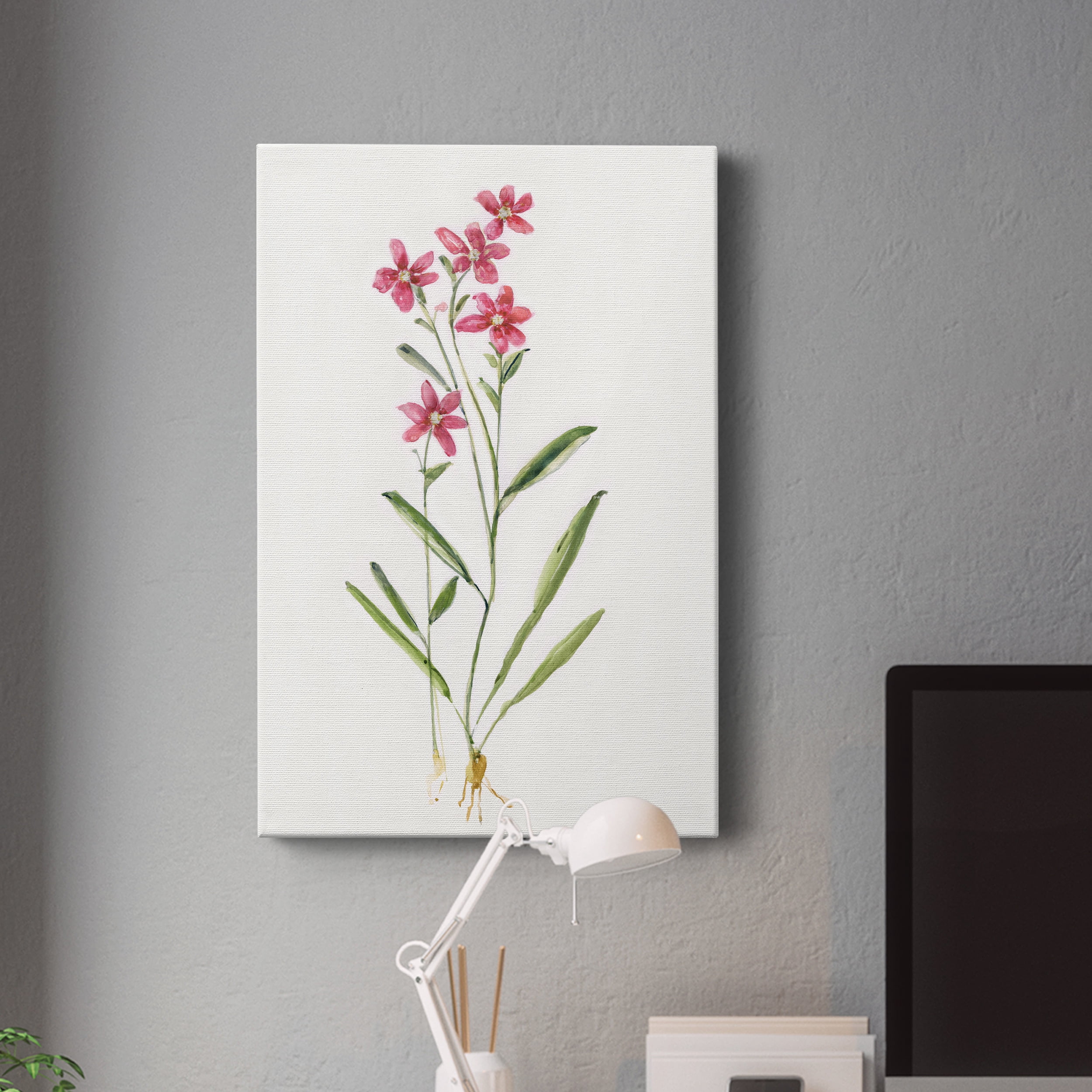Delicate Pink II Premium Gallery Wrapped Canvas - Ready to Hang - 8 x 12