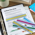 thumbnail image 6 of Pen+Gear Adaptive Multicolor Transparent Reading Aid Strips, 10 Pack, 6 of 8