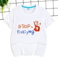 thumbnail image 2 of WEIYLL T-Shirts pour Filles Manches Courtes Col Rond Imprimé Lettre Été Confortables pour 7-8 Ans, 2 of 5