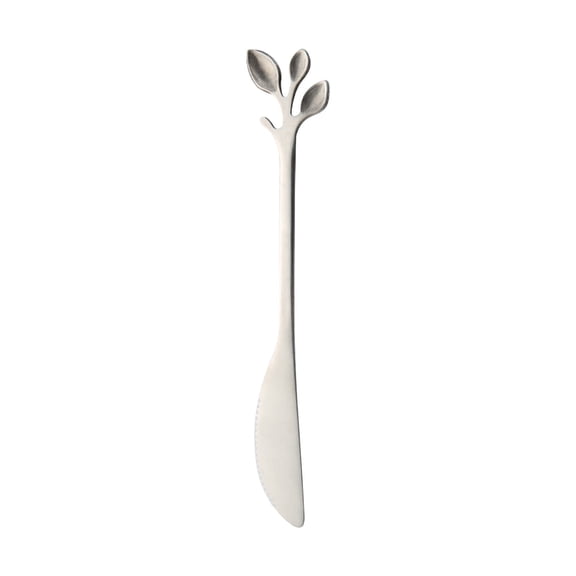 Couteau à Fruits et à Gâteau de Lune en Acier Inoxydable, Lame Tranchante pour une Coupe Précise et l'Efficacité en Cuisine