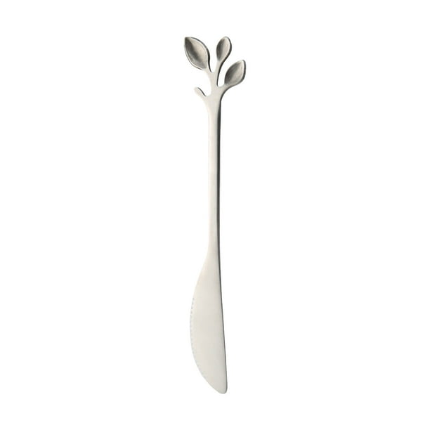 Pisexur Batería de cocina Cucharas de acero inoxidable para leche, café, postre, helado, fruta, cucharilla, accesorios, vajilla, regalo para la cocina del hogar