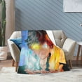 thumbnail image 6 of My Hero Academia Bed Blanket Air Conditioner Quilt Ultra Soft Flannel Blanket All Season Fuzzy Blanket Reversible Fluffy Plush Blanket 80"X60", 6 of 8