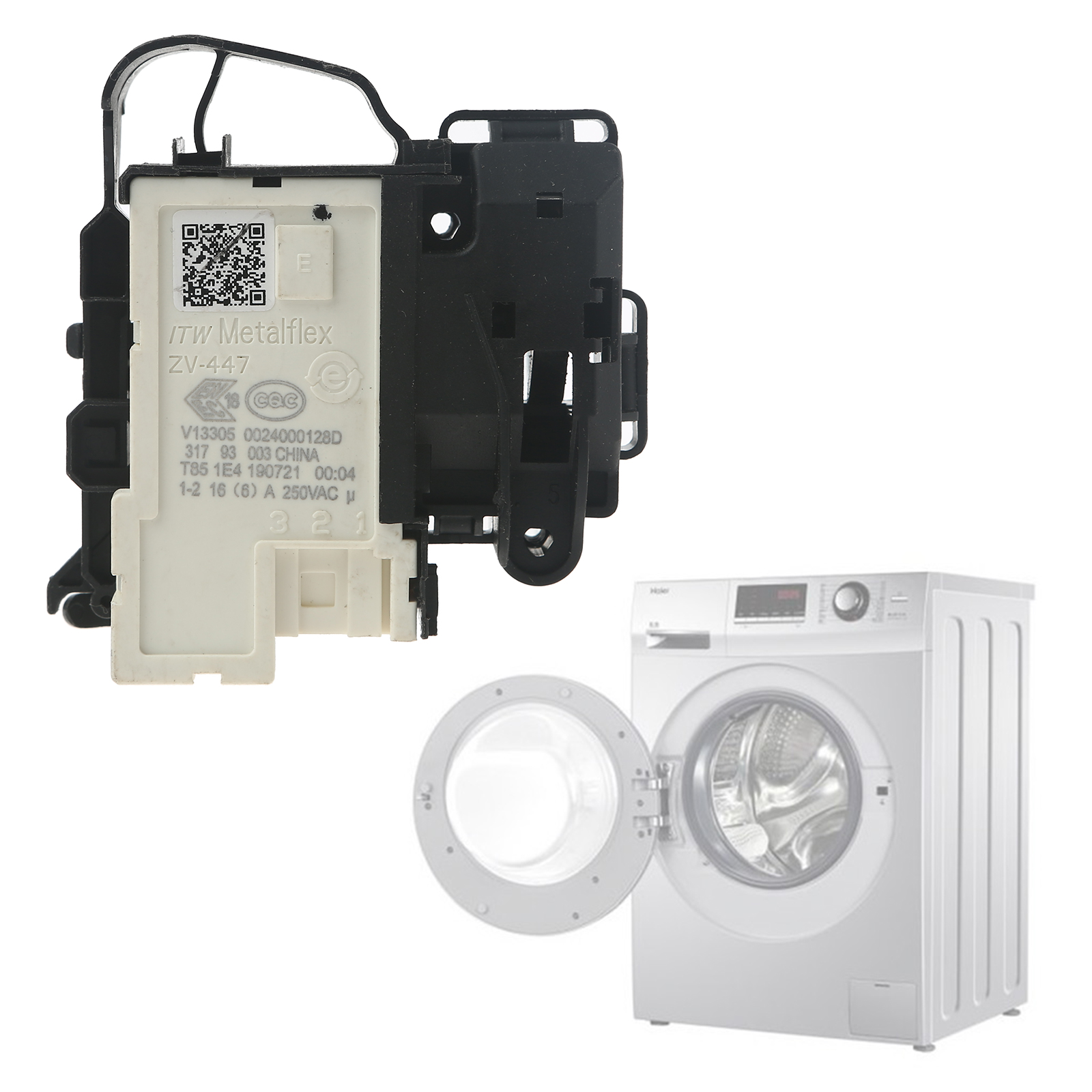 Genuine Hoover Washing Machine Door Interlock Switch – Replacement Lock For Hoover & Candy (49030389)