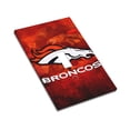 thumbnail image 3 of Panel de interruptores de pared con marco romano de cuero simple Broncos Switching Lights, interruptor de luz simple, doble o con tirador, 3 of 8