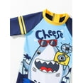 thumbnail image 5 of Toddler Swimsuit Boy Funny Cartoon Printed Bathing Suits Boy Rash Guard Boy Swimwear 3-4T Boys Clothes, 5 of 5