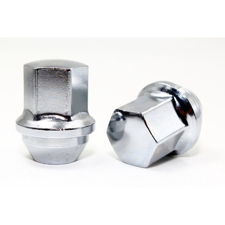 Set of 20 Veritek 14x1.5mm Chrome 7/8 22mm Hex Duplex Acorn