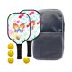 thumbnail image 4 of Juego de Paletas de pickleball Premium Baoblaze 2 Raquetas antideslizante 4 pelotas, 4 of 8