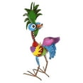 thumbnail image 1 of Alpine MZP390 Wild Tropical Metal Rooster Decor Statue, 19 Inch Tall, 1 of 2