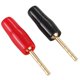 thumbnail image 5 of 12 conectores banana de 2 mm con rosca para cable de altavoz chapados en oro., 5 of 5