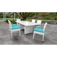 thumbnail image 1 of Miami Table à Manger Patio Extérieur Rectangulaire W / 6 Chaises Sans Bras, 1 of 2
