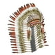 thumbnail image 5 of Tocados Indios Accesorio Plumas Artificiales Headdress Sombrero Tela Disfraz Inspirado Nativo Americano Función Fotografía Adultos Adecuado para Fiesta Temática Carnavales Escenario Regalo, 5 of 8