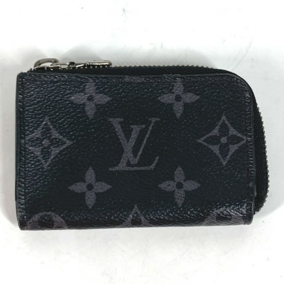 Pre-Owned LOUIS VUITTON M63536 Monogram Eclipse Porte Monnaie Jour Wallet with... (Good)