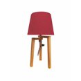 thumbnail image 1 of Lámpara de buro nordica rojo ARTE-NATURAL Minimalista, 1 of 4
