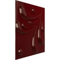 thumbnail image 2 of Ekena Millwork 19 5/8"W x 19 5/8"H Acacia EnduraWall Decorative 3D Wall Panel, Gloss Merlot (12-Pack for 32.04 Sq. Ft.), 2 of 6