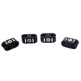 thumbnail image 3 of 4 Pcs Universal Motorcycle Brake Throttle Cable Clamp Clip Holder Organizer Wire Line Clamp For 1984- Harley All Models, 3 of 5