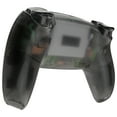 thumbnail image 5 of eXtremeRate Clear Black Replacement Full Set Housing w/Buttons Touchpad Cover for ps5 Controller, 5 of 7