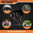 thumbnail image 3 of Kojem Gas and Brake Pedal Extenders Enhancement Kit Universal Fit for Cars Go Kart Ride on Toys Adjustable Length and Angle Accelerator Pedal, 3 of 10
